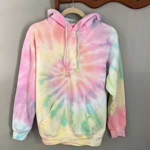 Red Dress Boutique Tie Dye Hoodie Small